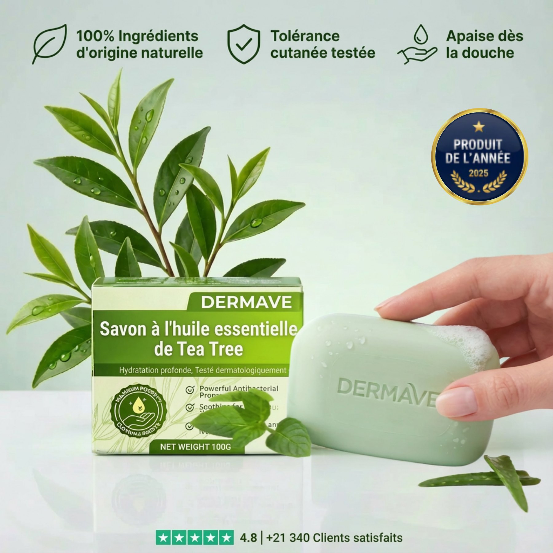 DermaVe® Savon Anti-Mycoses